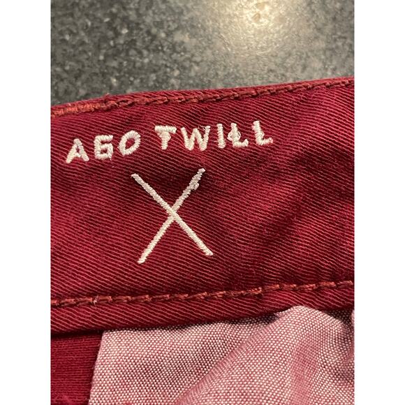 American Eagle Outfitters Maroon Red Twill skinny pant 18 - Picture 10 of 10
